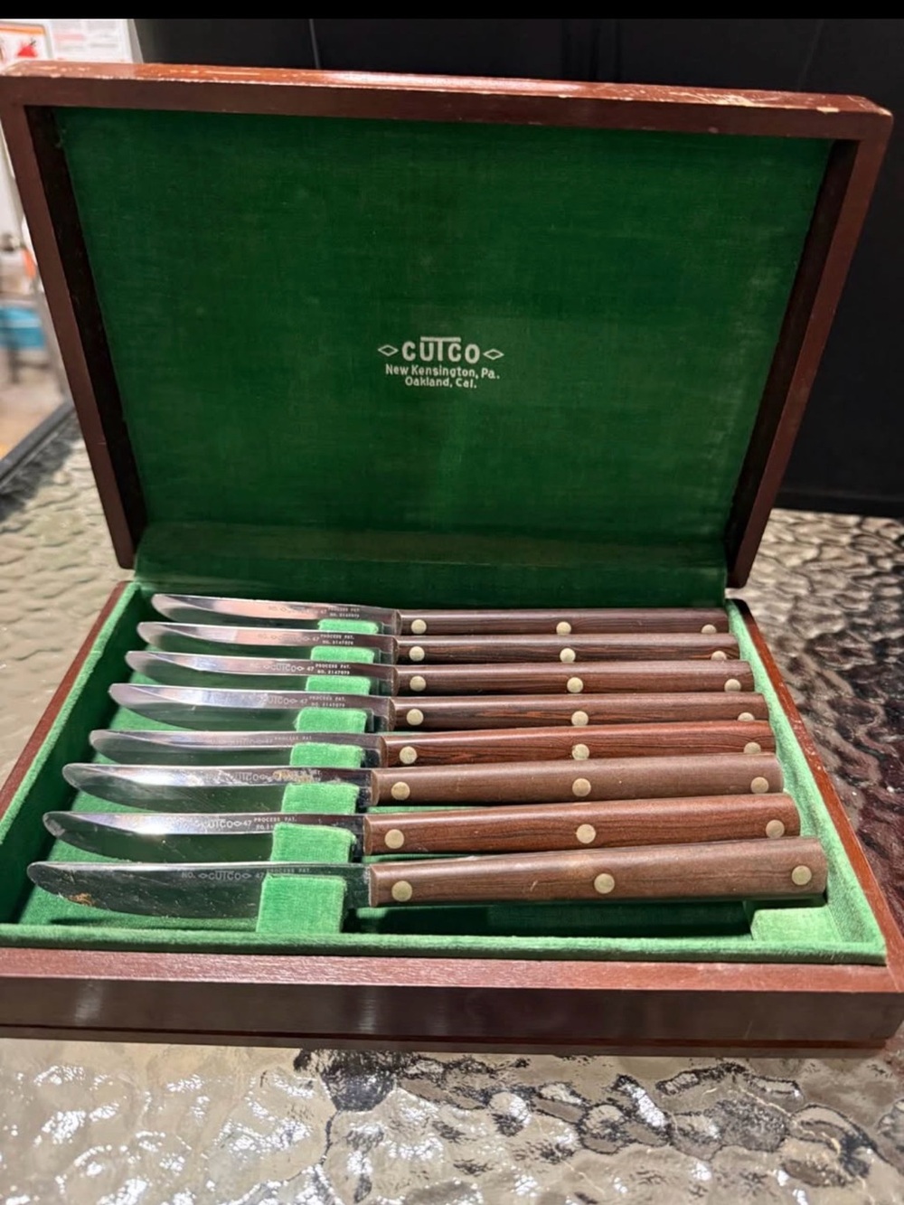 Cutco Knife Set in Box